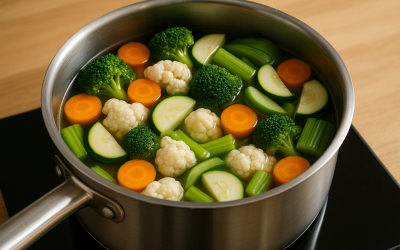 Temps de cuisson légumes à l’eau : réussir à tous les coups