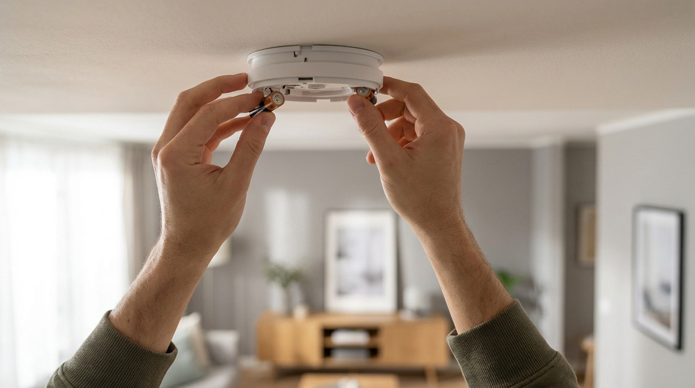 remplacement pile détecteur de fumée locataire