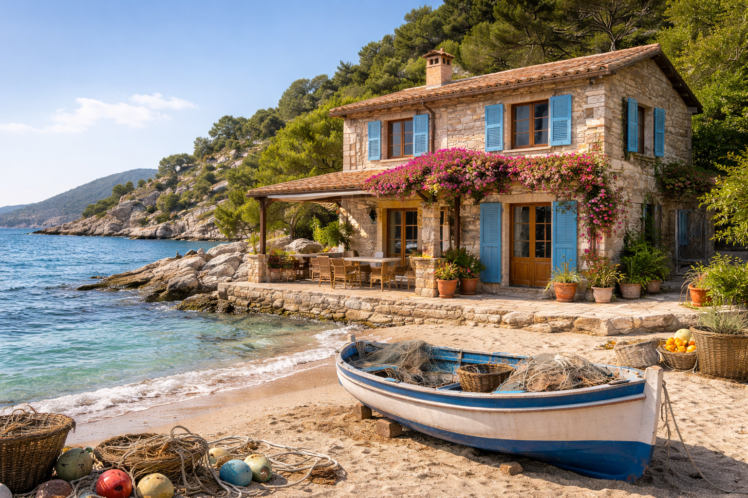 maison de pecheur a renover