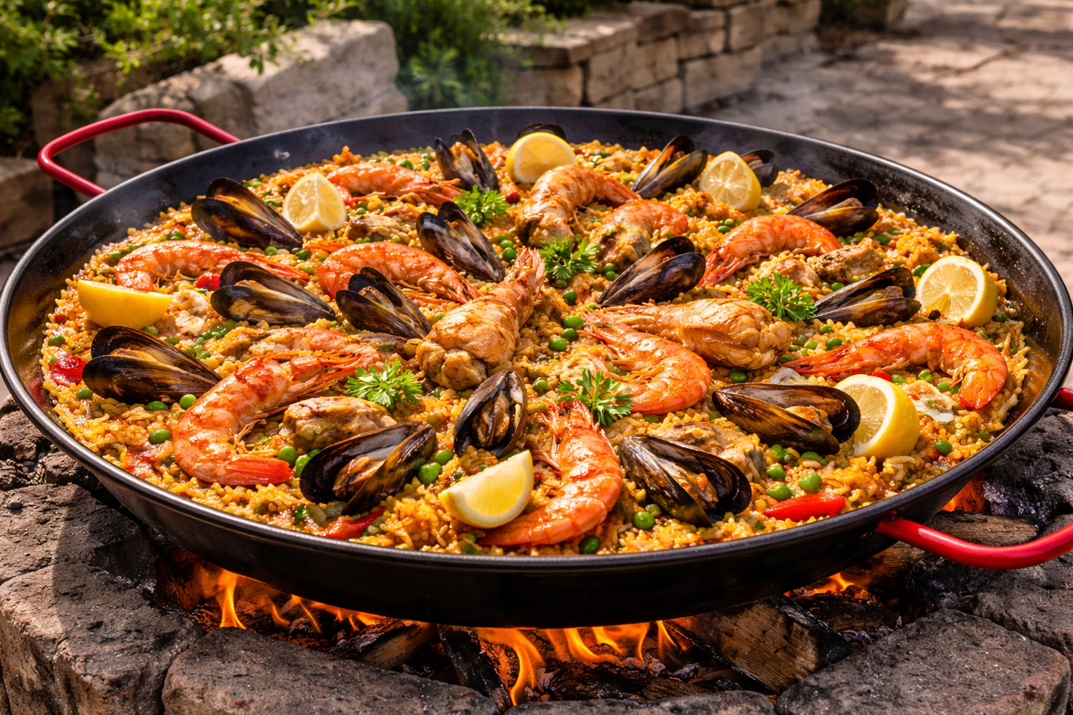 Idées de Recettes Conviviales en Poêle Géante à Partager