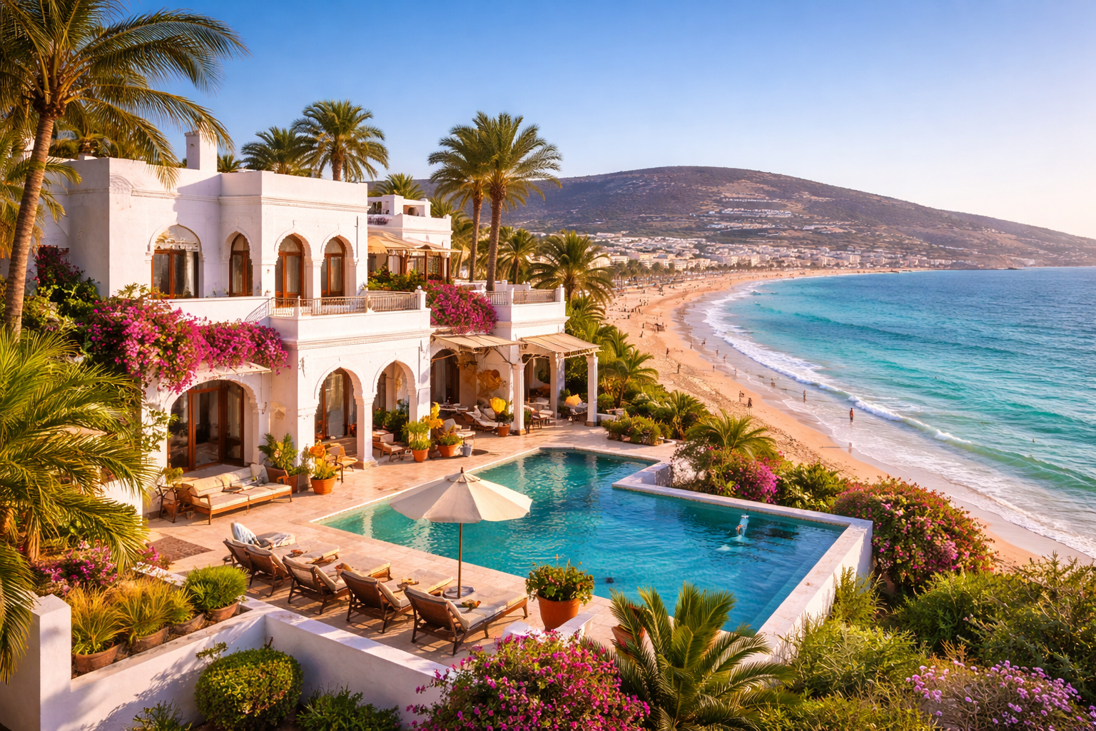 location maison agadir bord de mer longue durée