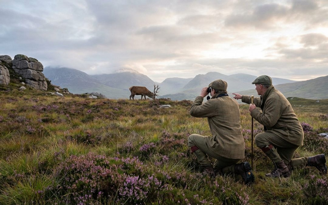 Chasse aux cerfs en Écosse : stalking dans les Highlands