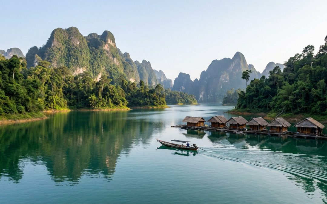 Khao Sok : l&rsquo;excursion idéale entre jungle et lac