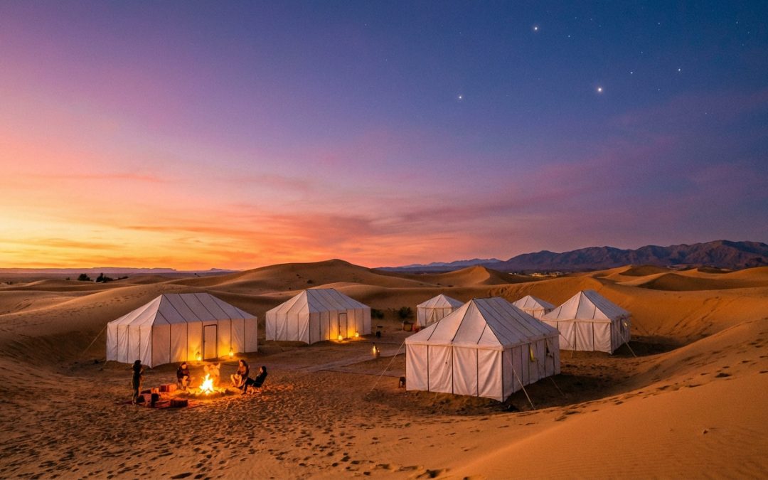 Nuit dans le désert d&rsquo;Ouarzazate : luxe ou authenticité ?