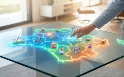 Carte des parcs d’attraction en France : où aller en 2026