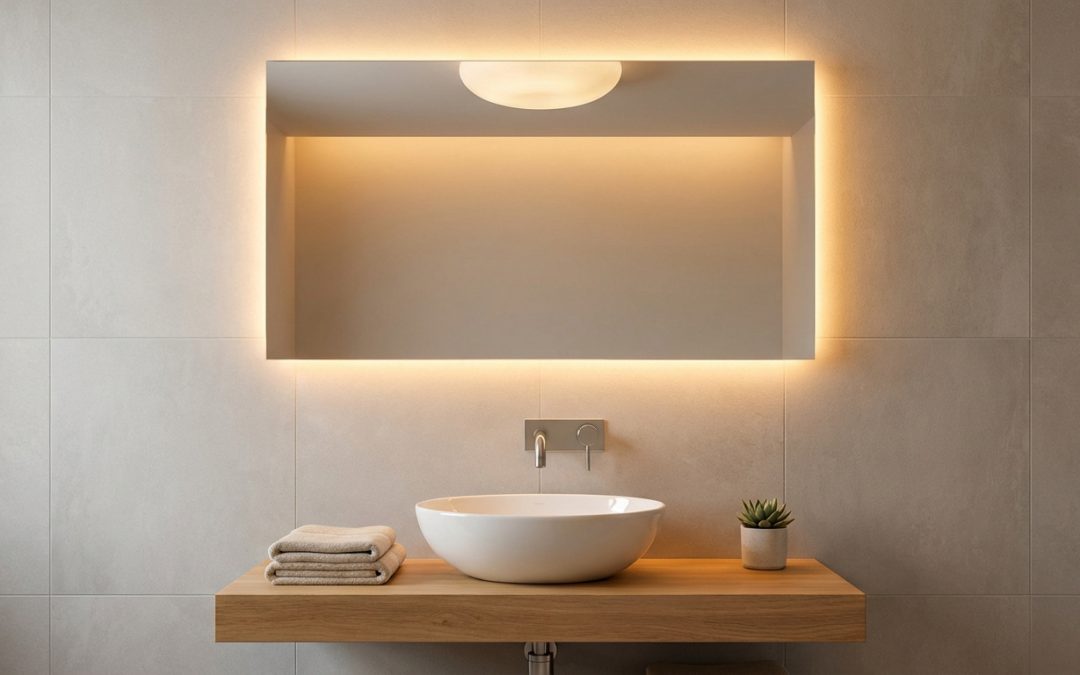 Choisir son miroir de salle de bain : design et confort