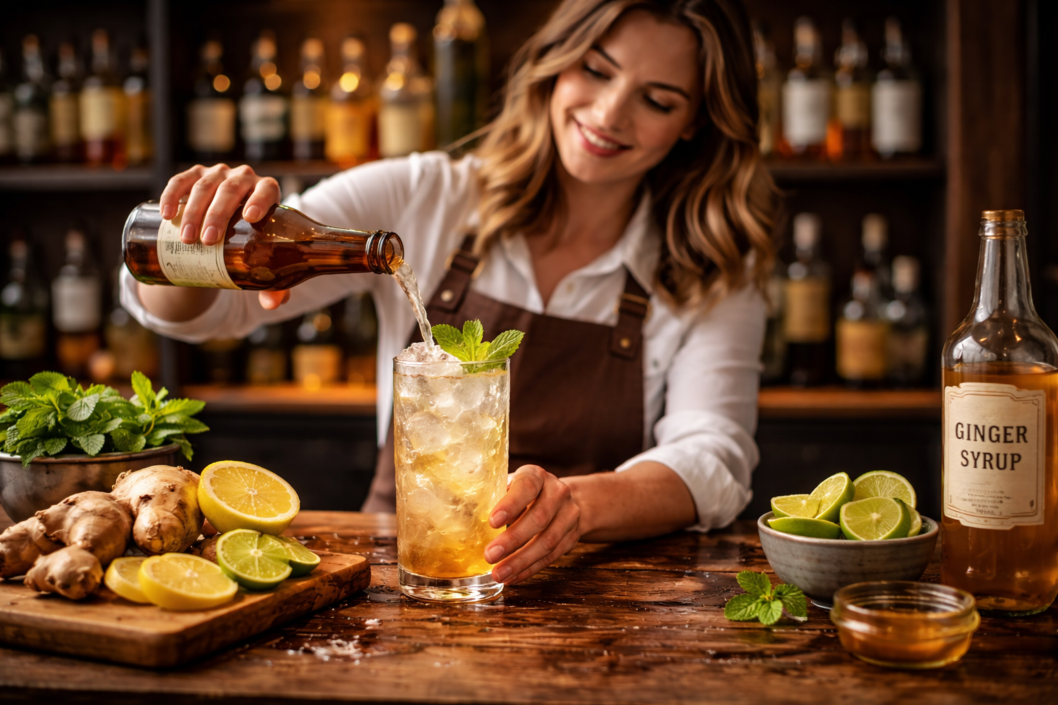 Maîtrisez l'art de la ginger beer artisanale en 2026. Réussissez votre fermentation naturelle et créez des cocktails explosifs grâce à nos conseils.