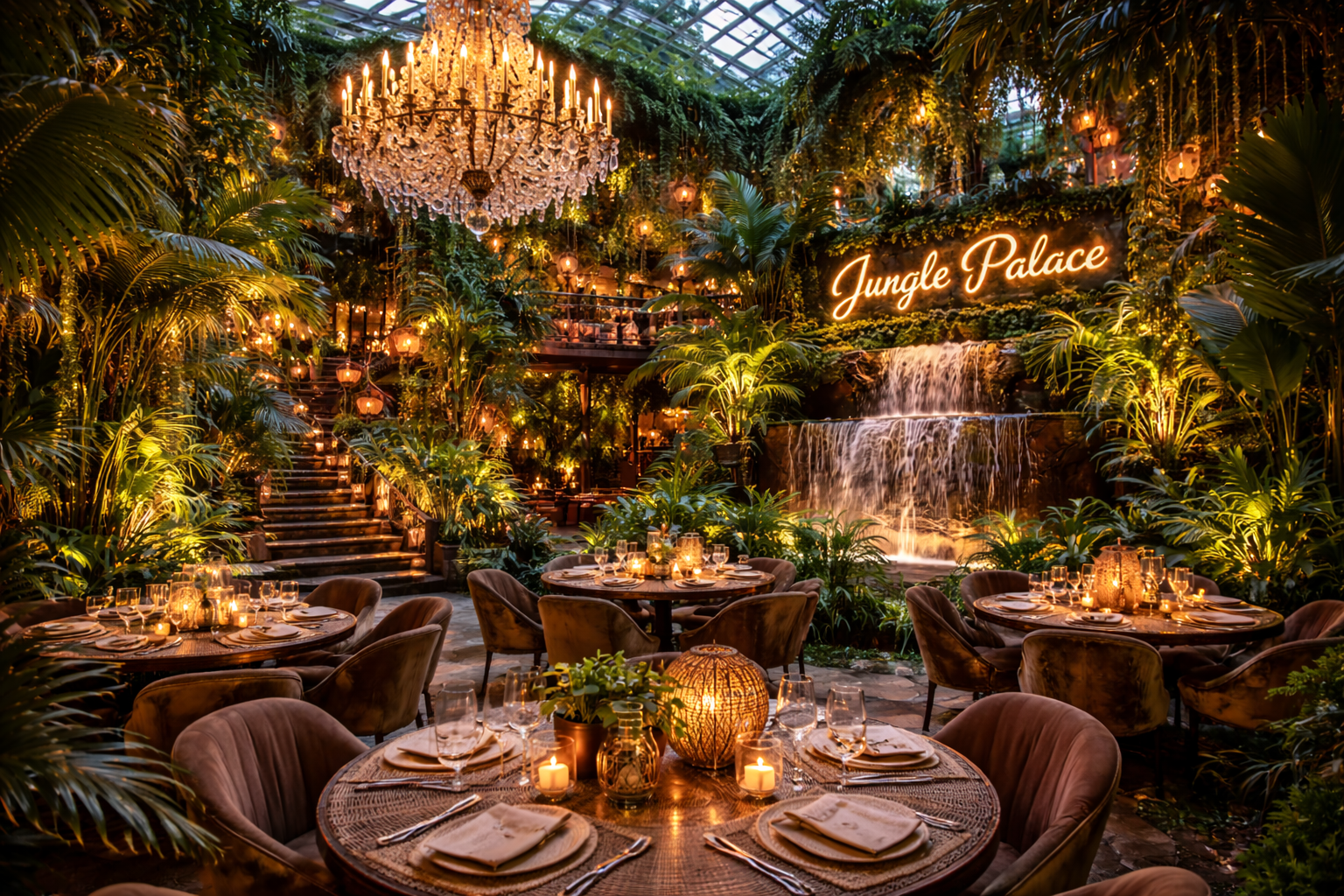 Découvrez le Jungle Palace à Paris en 2026. Explorez ce restaurant immersif, sa cuisson au robatayaki et ses décors végétaux pour une évasion totale.