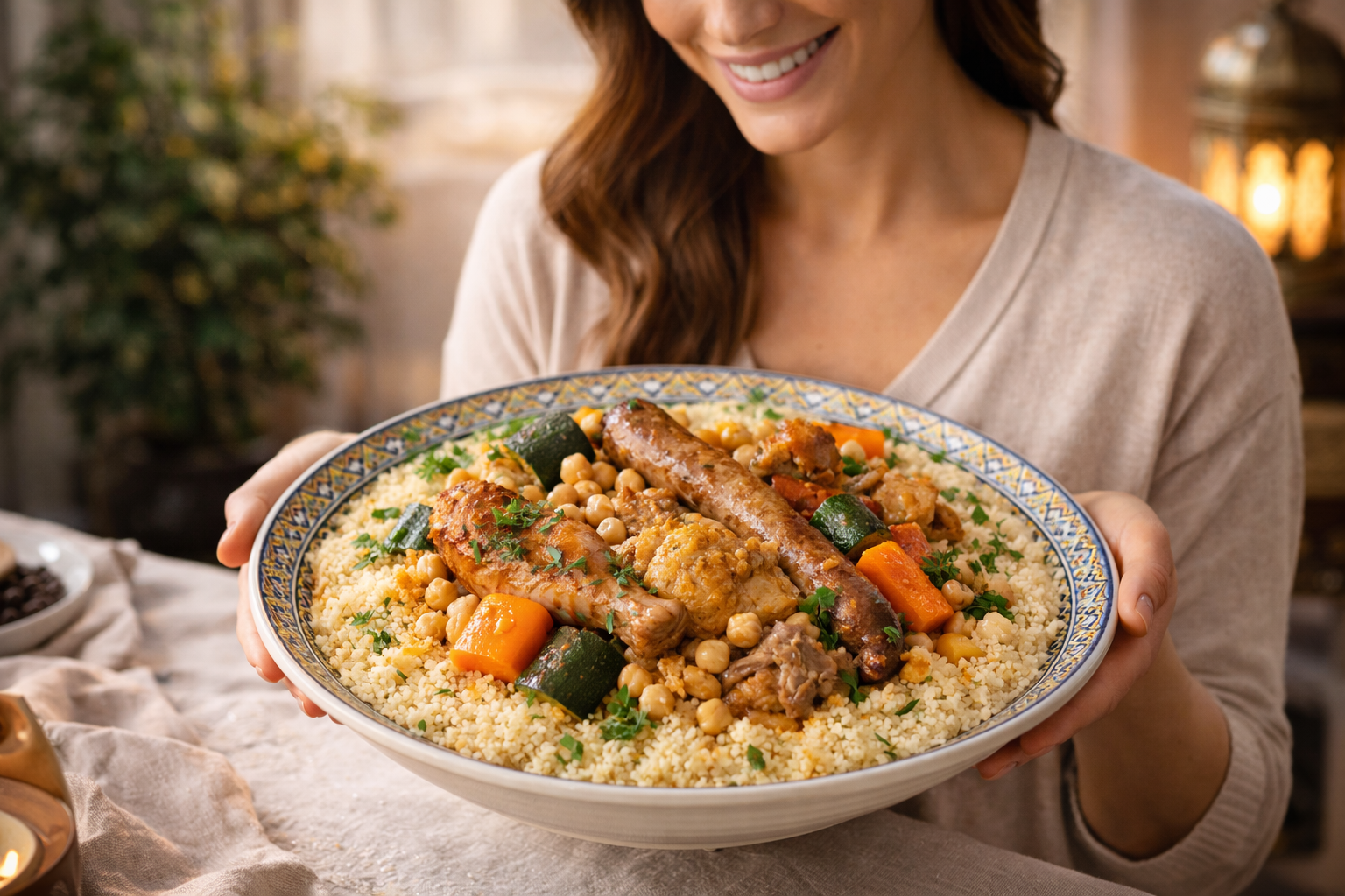 Réussissez votre recette couscous facile en 2026 : maîtrisez l'autocuiseur et l'égrenage de la semoule pour un plat généreux et prêt en 1h05. Cliquez !