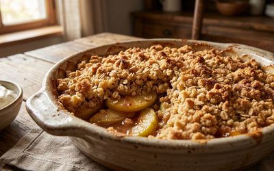Crumble pomme : les secrets d&rsquo;un croustillant parfait